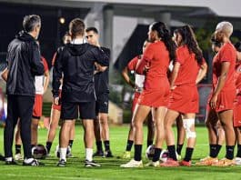 المنتخب المغربي النسوي يستعد لمواجهة زامبيا في افتتاح كأس إفريقيا 2025 لبؤات الأطلس يستعدن لموقعة زامبيا في افتتاح كأس إفريقيا