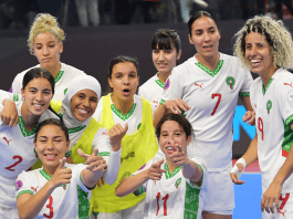 المنتخب الوطني النسوي داخل القاعة يواجه إيطاليا وديًا استعدادًا لكأس العالم منتخب السيدات داخل القاعة يواجه إيطاليا وديًا في شتنبر