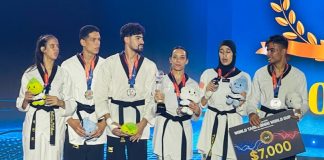 المنتخب المغربي يحصد فضية كأس العالم للتايكوندو في فئة الزوجي المختلط المغرب يفوز بفضية كأس العالم للتايكوندو في فئة الزوجي المختلط