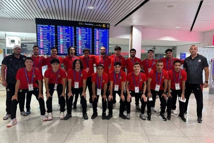 بعثة منتخب المغرب لكرة اليد للشباب تصل القاهرة استعدادًا لبطولة العالم