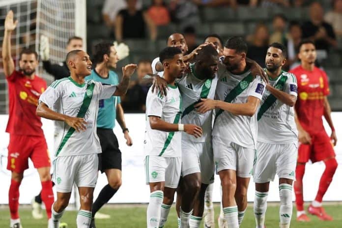 ahli الأهلي يسحق القادسية 5-1 ويتأهل لنهائي السوبر السعودي