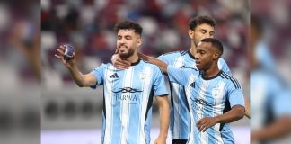 أمين زحزوح يتوج بجائزة أفضل لاعب في دوري قطر لشهر غشت أمين زحزوح أفضل لاعب في دوري قطر لشهر غشت 2025