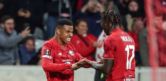 إغمان يقود ليل للفوز على بران في الدوري الأوروبي حمزة إغمان يسجل ويقود ليل للفوز على بران في الدوري الأوروبي