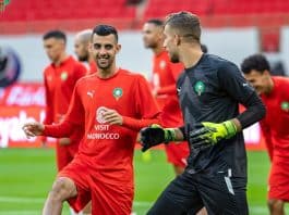 بلعمري يشيد بملعب مولاي عبد الله والعيناوي يعبّر عن فخره بتمثيل المغرب بلعمري والعيناوي يؤكدان جاهزية المغرب قبل مواجهة النيجر