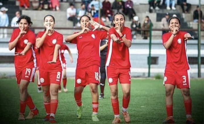 IMG_2147-1 الوداد الرياضي النسوي يهزم اتحاد تواركة ويتصدر الدوري المغربي