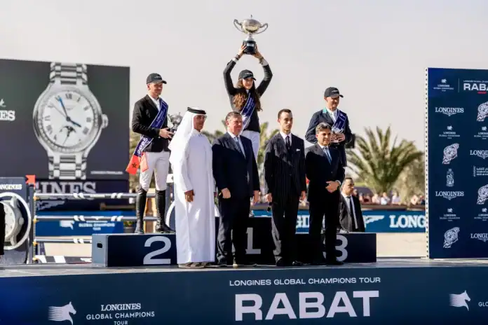 2025.10.19.99.99-LGCT-Rabat-CSI-5-GP-Podium-Anastasia-Nielsen أناستازيا نيلسن تفوز بجائزة الرباط في جولة لونجين 2025