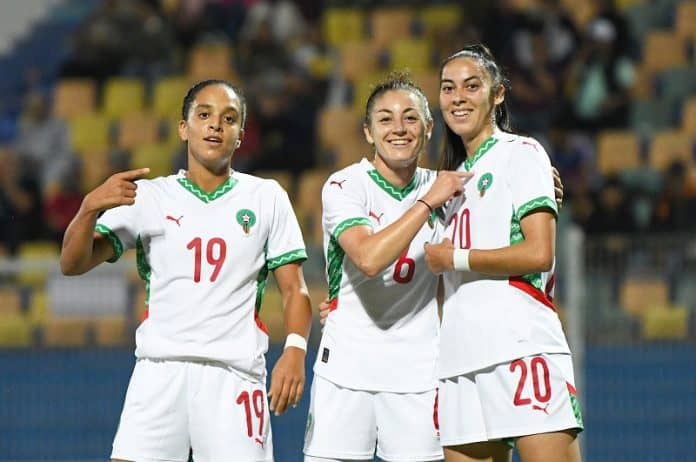 G4XrNleWQAA6xUy لبؤات الأطلس يسحقن هايتي 3-0 في ودية دولية