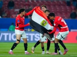 منتخب مصر يحجز مقعده في كأس العالم 2026 بعد فوز ثلاثي على جيبوتي مصر تتأهل إلى كأس العالم 2026 بعد فوزها على جيبوتي بثلاثية نظيفة