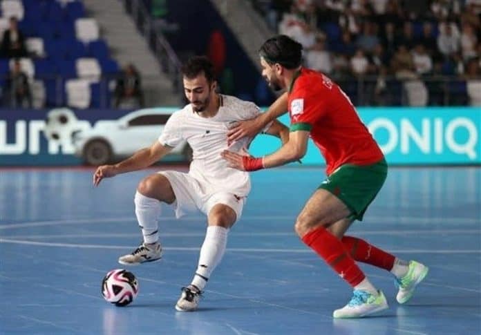 1404081316434546134586044 المغرب يتعادل 2-2 مع ايران في افتتاحية التضامن الاسلامي 2025: لقاء تكتيكي