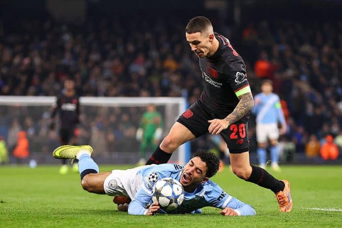 Manchester City v Bayer 04 Leverkusen - UEFA Champions League 2025/26 League Phase MD5 مانشستر سيتي يخسر أمام باير ليفركوزن في دوري الأبطال