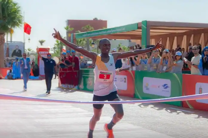 laayoune-semi-marathon كيتر روبرت وشيروب نانسي يفوزان بماراثون العيون 2025