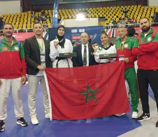 المغرب يفتتح مونديال التايكوندو لأقل من 21 سنة بميداليتين برونزيتين في نيروبي المغرب يحصد ميداليتين برونزيتين في افتتاح مونديال التايكوندو لأقل من 21 سنة