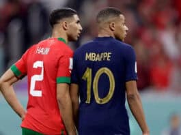 مبابي يزور الرباط لدعم صديقه حكيمي في مواجهة مالي بالكان مبابي في الرباط لدعم حكيمي أمام مالي!