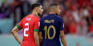 مبابي يزور الرباط لدعم صديقه حكيمي في مواجهة مالي بالكان مبابي في الرباط لدعم حكيمي أمام مالي!