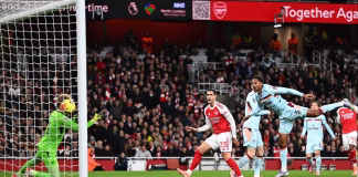 ارسنال يوسع الفارق مع مانشستر سيتي، نابولي يقترب من الخروج في كاس ايطاليا ارسنال 2-0 برينتفورد، نابولي ينجو بركلات الترجيح – نتائج الاربعاء الاوروبي