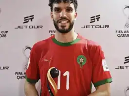 أزارو يتألق ويُكرّم كأفضل لاعب في فوز المغرب على سوريا أزارو أفضل لاعب في فوز المغرب على سوريا!