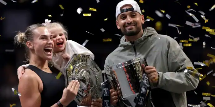 aryna-sabalenka-celebrates-2512-g-1920 سابالينكا وكيريوس يدافعان عن معركة الجنسين!