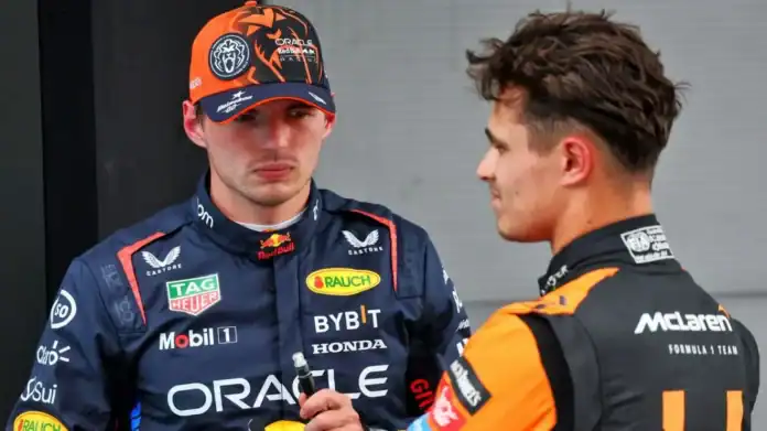 max-verstappen-crazy-charles-leclerc فيرستابين أفضل سائق 2025 بتصويت السائقين!