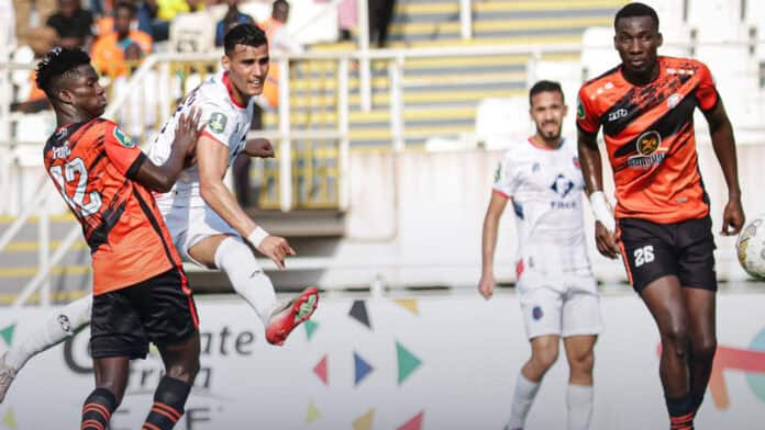 238dfacb06648bda3861f85d80e321fe أولمبيك آسفي يفوز 2-1 على سان بيدرو في الكونفدرالية