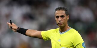 حكم مصري يدير مباراة المغرب والكاميرون في ربع نهائي كأس أمم إفريقيا حكم مصري يدير مباراة المغرب والكاميرون في ربع الكان