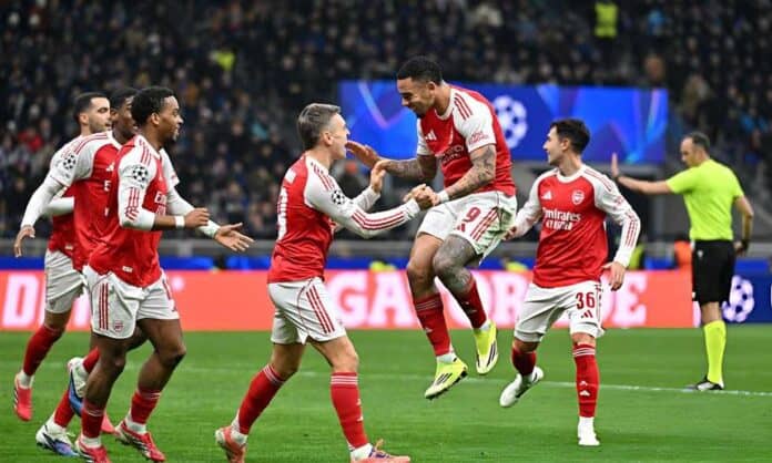 مانشستر سيتي يخسر في النرويج وأرسنال يسحق إنتر.. نتائج الجولة 7 بدوري الأبطال