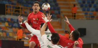 “يد المغرب” تتعثر أمام الرأس الأخضر وتُعقد مهمة التأهل في كأس أمم إفريقيا المنتخب المغربي يخسر أمام الرأس الأخضر 28-33 في الكان