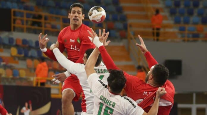 69722578a9134 المنتخب المغربي يخسر أمام الرأس الأخضر 28-33 في الكان