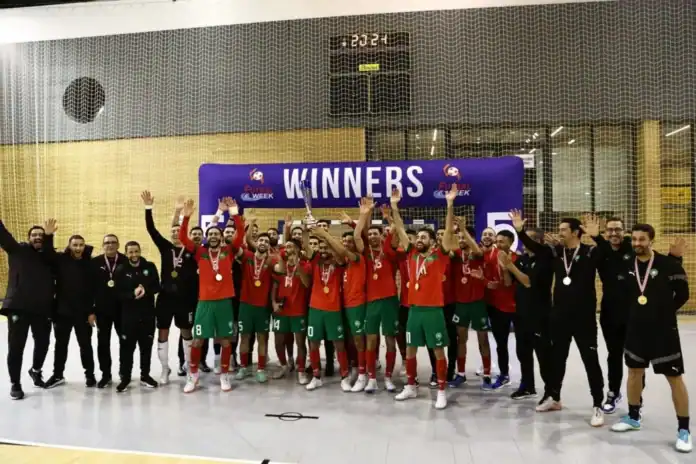 المنتخب المغربي للفوتسال يتوج بلقب الدوري الدولي بكرواتيا