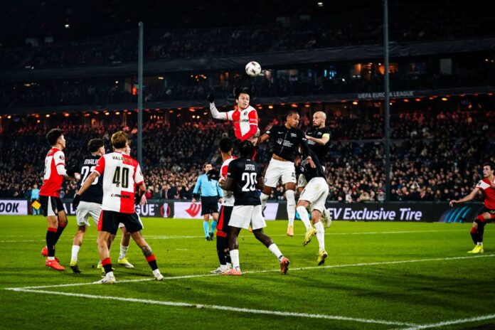 feyenoord-sturm-22012026-imago-ringsmuth نتائج الجولة 7 في دوري أوروبا: تعادلات مثيرة وانتصارات كبيرة