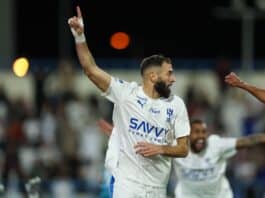 بنزيمة يُفتتح مشواره مع الاتحاد بهاتريك مذهل ويسحق الأخدود بسداسية تاريخية بنزيمة يُسجل هاتريك ويقود الاتحاد لسداسية كاسحة أمام الأخدود