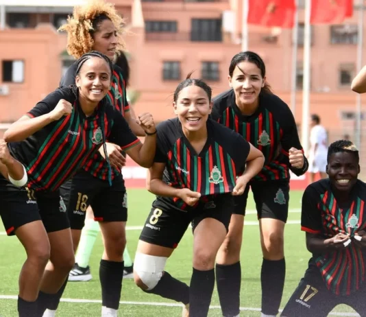 الجيش الملكي يقترب من عرش البطولة الوطنية النسوية بعد سحق فينيكس المراكشي 8-0 الجيش الملكي يسحق فينيكس 8-0 ويقترب من صدارة البطولة النسوية