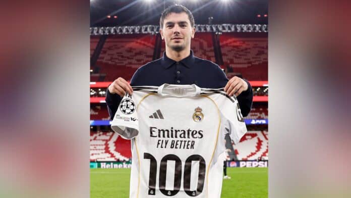 إبراهيم دياز يحقق 100 فوز مع ريال مدريد
