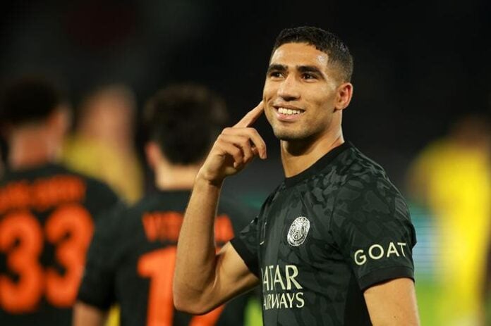 حكيمي يفكر في العودة إلى ريال مدريد رغم عقده مع باريس