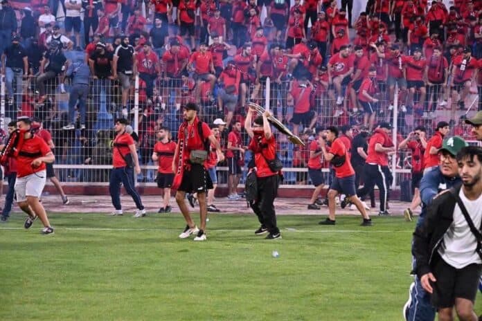 أحداث ملعب المسيرة تعيد الجدل في كأس الكاف