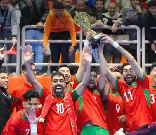 المنتخب المغربي للفوتسال يتوج بلقب دوري بركان الدولي بسداسية أمام ليبيا المغرب يتوج بلقب دوري بركان للفوتسال بسداسية أمام ليبيا