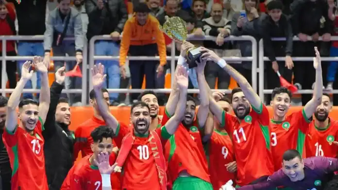 المغرب يتوج بلقب دوري بركان للفوتسال بسداسية أمام ليبيا