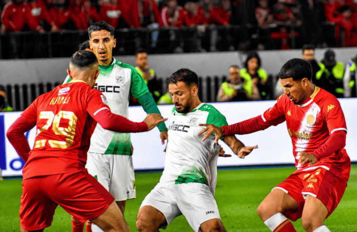 الدفاع-الحسني-الجديدي-يعرقل-مسيرة-الوداد-نحو-الصدارة-في-البطولة الوداد يتعادل مع الدفاع الجديدي ويهدر الانفراد بالصدارة