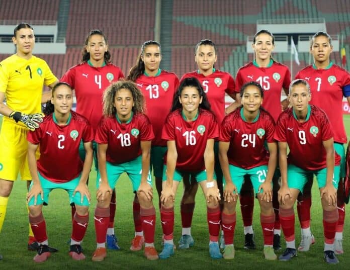 المنتخب-المغربي-النسوي المغرب النسوي يواجه تنزانيا وغانا وديا في الرباط
