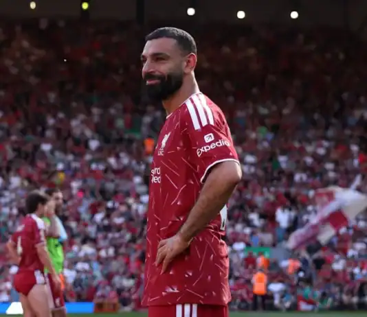 محمد صلاح يودع ليفربول بكلمات مؤثرة بعد نهاية رحلته في أنفيلد محمد صلاح يودع ليفربول برسالة مؤثرة
