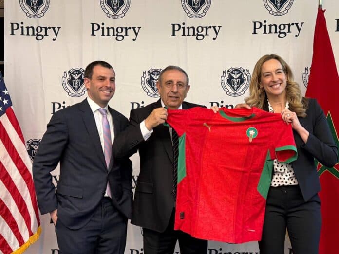 العمراني يعزز تعاون المغرب وأمريكا قبل مونديال 2026