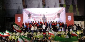 إيران تودع منتخبها في طهران قبل المشاركة في كأس العالم 2026 إيران تودع منتخبها قبل كأس العالم 2026