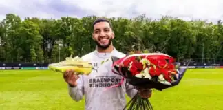 إسماعيل الصيباري يتوج بجائزة أفضل لاعب في الدوري الهولندي إسماعيل الصيباري أفضل لاعب في الدوري الهولندي