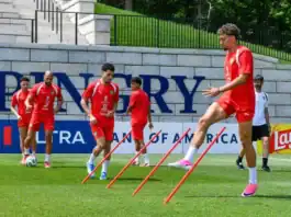 المنتخب المغربي يختتم استعداداته قبل مواجهة البرازيل في كأس العالم 2026 المغرب يختتم تحضيراته قبل مواجهة البرازيل