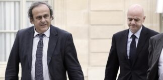 بلاتيني يقاضي فيفا وإنفانتينو في فرنسا بسبب قضية 2015 بلاتيني يقاضي فيفا وإنفانتينو في فرنسا