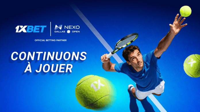 1xBet prolonge son partenariat avec le Dallas Open