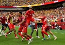 La Suisse élimine la Colombie aux tirs au but et se qualifie pour les quarts de finale de la Coupe du monde pour la première fois depuis des décennies سويسرا تقصي كولومبيا وتواجه الأرجنتين