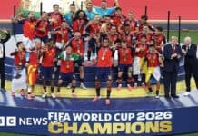 L’Espagne empoche 51,5 millions de dollars après avoir remporté la Coupe du monde 2026 إسبانيا تحصد 51.5 مليون دولار بعد مونديال 2026