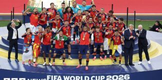إسبانيا تحصد 51.5 مليون دولار بعد التتويج بمونديال 2026 إسبانيا تحصد 51.5 مليون دولار بعد مونديال 2026