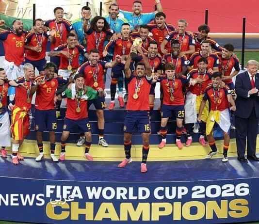 إسبانيا تحصد 51.5 مليون دولار بعد التتويج بمونديال 2026 إسبانيا تحصد 51.5 مليون دولار بعد مونديال 2026