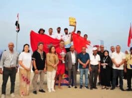 المغرب يتوج بلقب البطولة العربية للكرة الطائرة الشاطئية المغرب يتوج بالبطولة العربية للطائرة الشاطئية